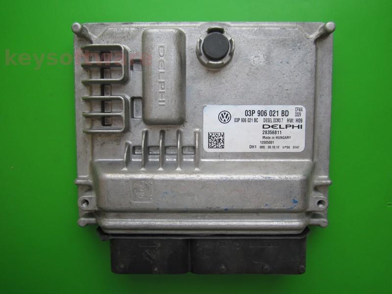 ECU Seat Ibiza 1.2TDI 03P906021BD 28356811 H09 DCM3.7 CFWA~