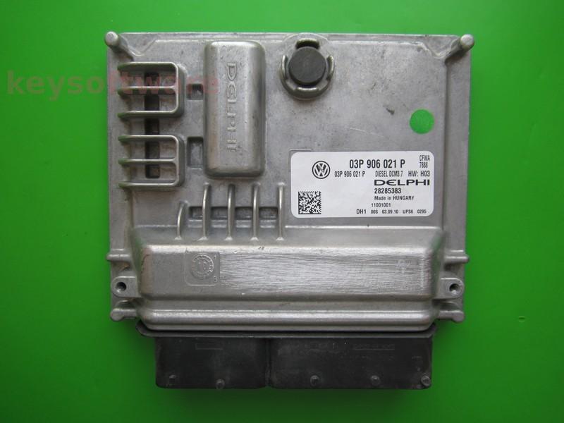 ECU Seat Ibiza 1.2TDI 03P906021P 28285383 DCM3.7 CFWA H03 }