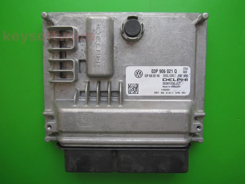 ECU Seat Ibiza 1.2TDI 03P906021Q 28307378 H06 DCM3.7 CFWA