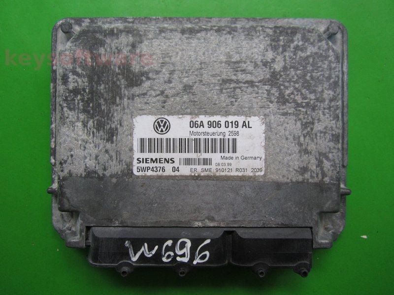 ECU Seat Leon 1.6 06A906019AL 5WP4376 SIMOS 2.1B AKL