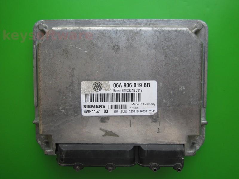 ECU Seat Leon 1.6 06A906019BR 5WP4457 SIMOS 2.1B AKL