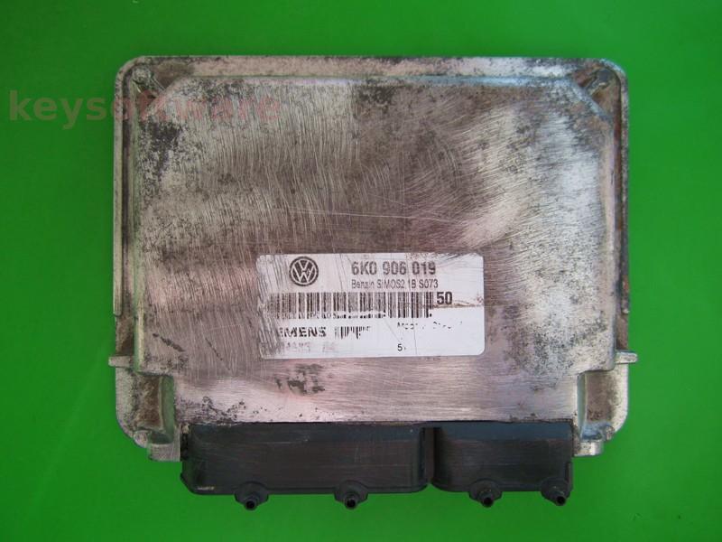 ECU Seat Ibiza 1.6 6K0906019 5WP4883 SIMOS 2.1B AKL IMMO OFF {+
