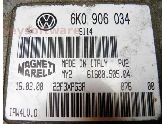 ECU Seat Ibiza 1.4 6K0906034 IAW 4LV.O AUA {+