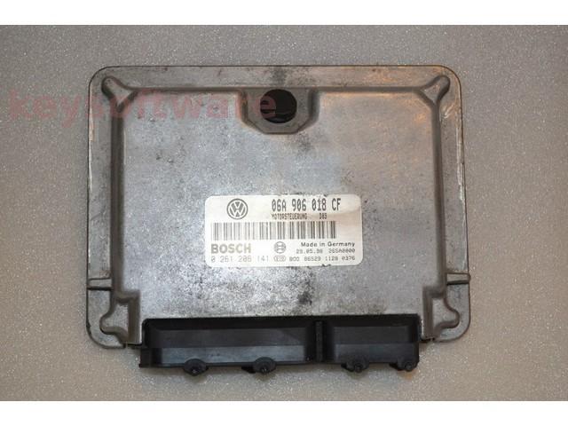 ECU Skoda Octavia 1.8 06A906018CF 0261206141 M3.8.3 AGU