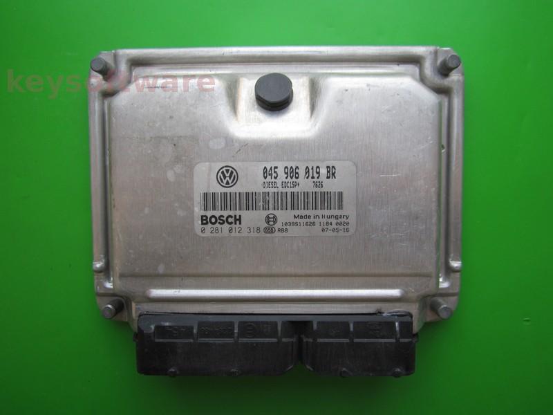ECU Skoda Fabia 1.4TDI 045906019BR 0281012318 EDC15P+ BNM