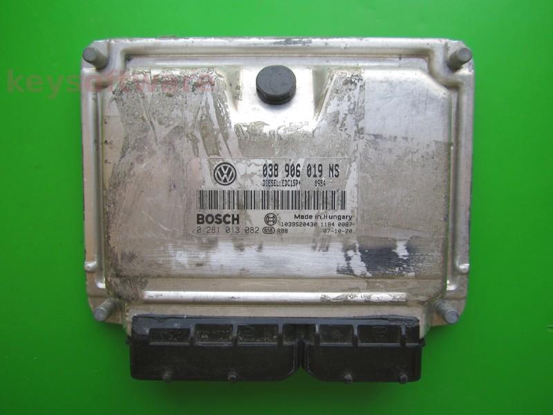 ECU Skoda Fabia 1.9TDI 038906019NS 0281013082 EDC15P+ BSW