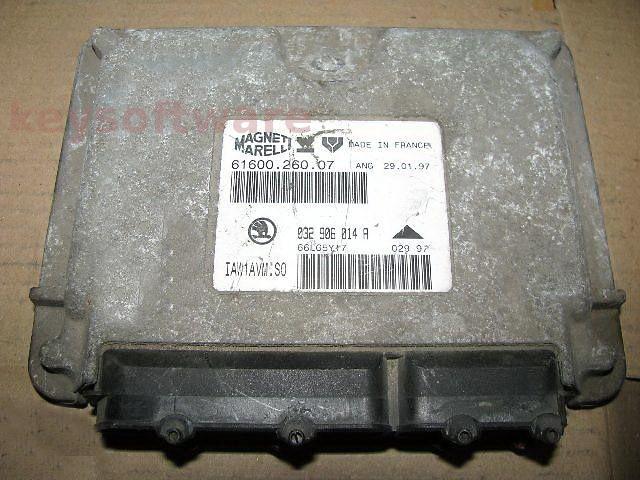 ECU Skoda Octavia 1.6 032906014A 6160026007 IAW 1AVM.SO {