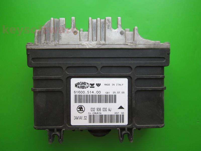 ECU Skoda Felicia 1.6 032906030AJ 6160051400 IAW 1AV.S2