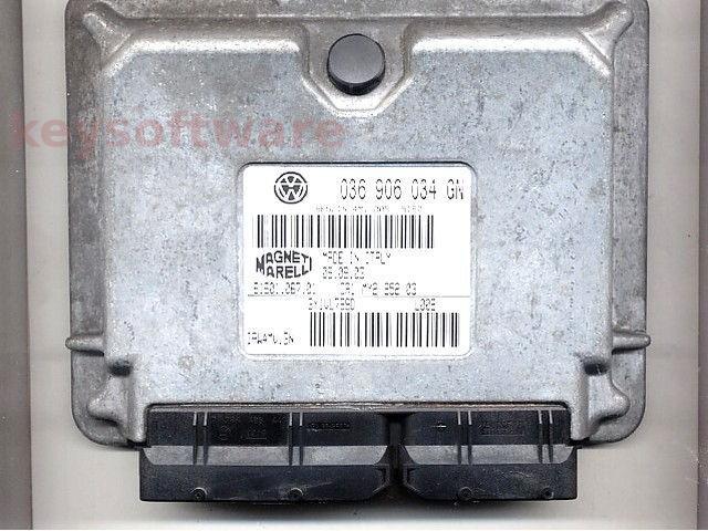 ECU Skoda Fabia 1.4 036906034GN 6160106701 IAW 4MV.GN BBY + {