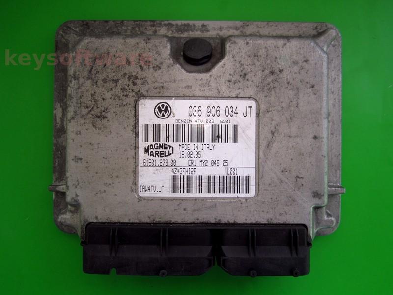 ECU Skoda Fabia 1.4 036906034JT 6160127300 IAW 4TV.JT BKY