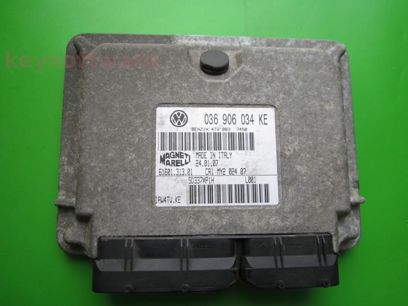 ECU Skoda Fabia 1.4 036906034KE 6160131301 IAW 4TV.KE BKY { +