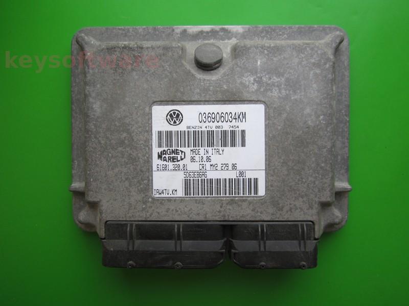 ECU Skoda Fabia 1.4 036906034KM 6160132001 IAW 4TV.KM BKY {