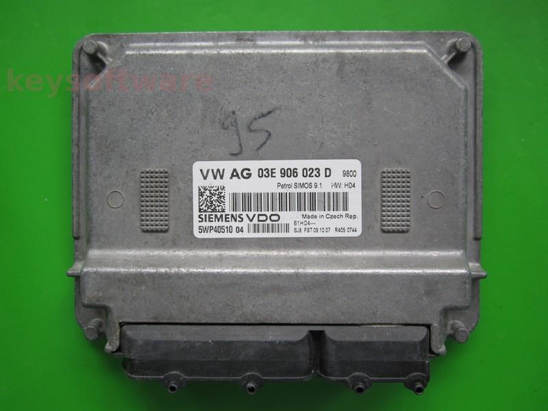 ECU Skoda Fabia 1.2 03E906023D 5WP40510 SIMOS 9.1 BME