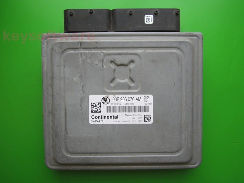 ECU Skoda Fabia 1.2 03F906070AM 5WP44630 SIMOS 10.20 CBZA H02