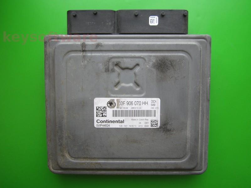 ECU Skoda Fabia 1.2 03F906070HH 5WP44824 SIMOS 10.22A CBZA