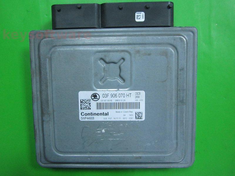 ECU Skoda Octavia 1.2 03F906070HT 5WP44908 SIMOS 10.12A CBZB