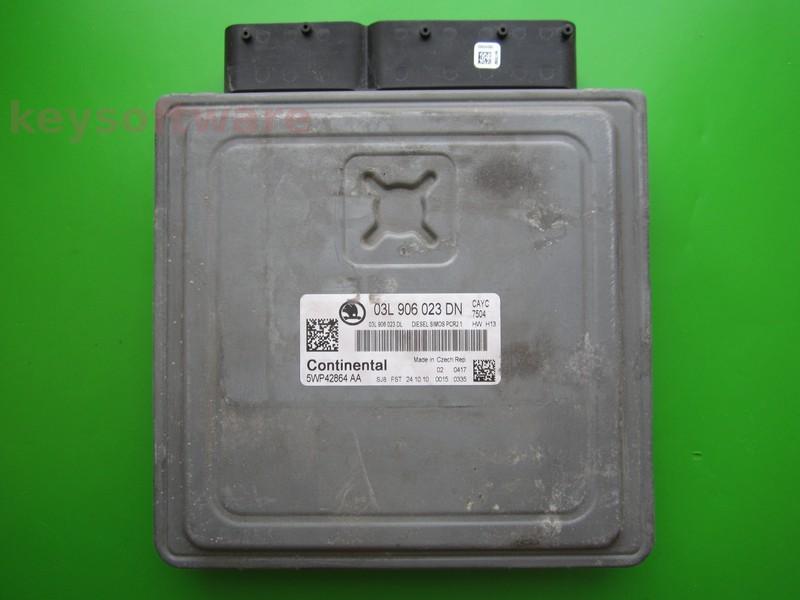 ECU Skoda Fabia 1.6TDI 03L906023DN 5WP42864 SIMOS PCR2.1 CAYC