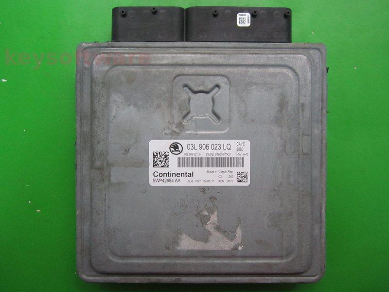 ECU Skoda Octavia 1.6TDI 03L906023LQ 5WP42684 SIMOS PCR2.1 CAYC