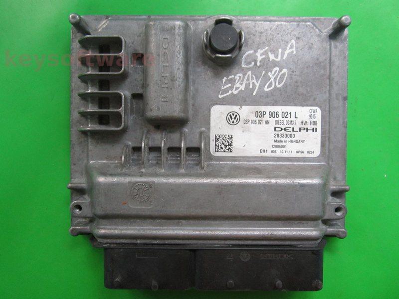 ECU Skoda Fabia 1.2TDI 03P906021L 28281654 DCM3.7 CFWA H08