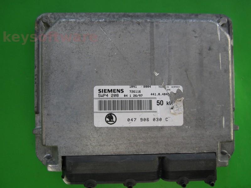ECU Skoda Felicia 1.3 047906030C 5WP4208 SME