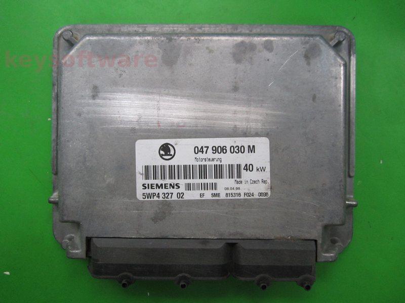 ECU Skoda Felicia 1.6 047906030M 5WP4327 SIMOS 2.3D