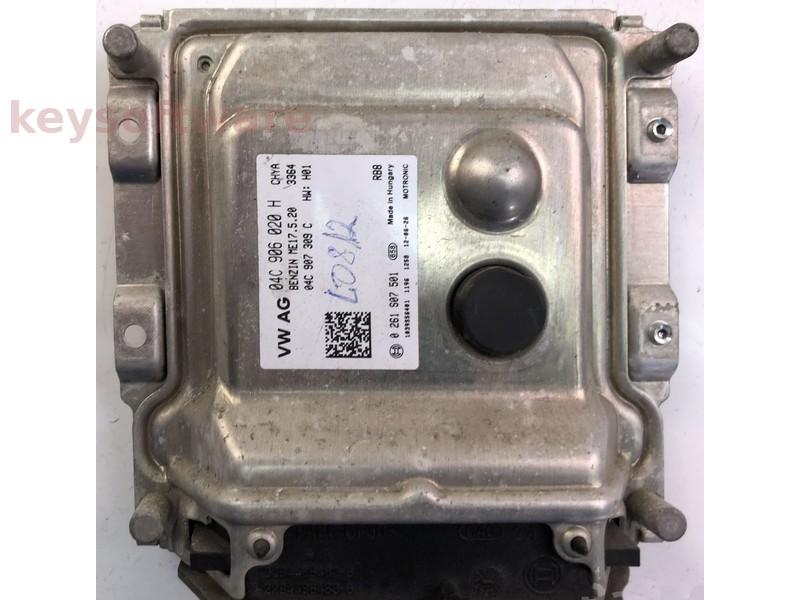 ECU Seat Mii 1.0 04C906020H 0261S07501 ME17.5.20 CHYA H01