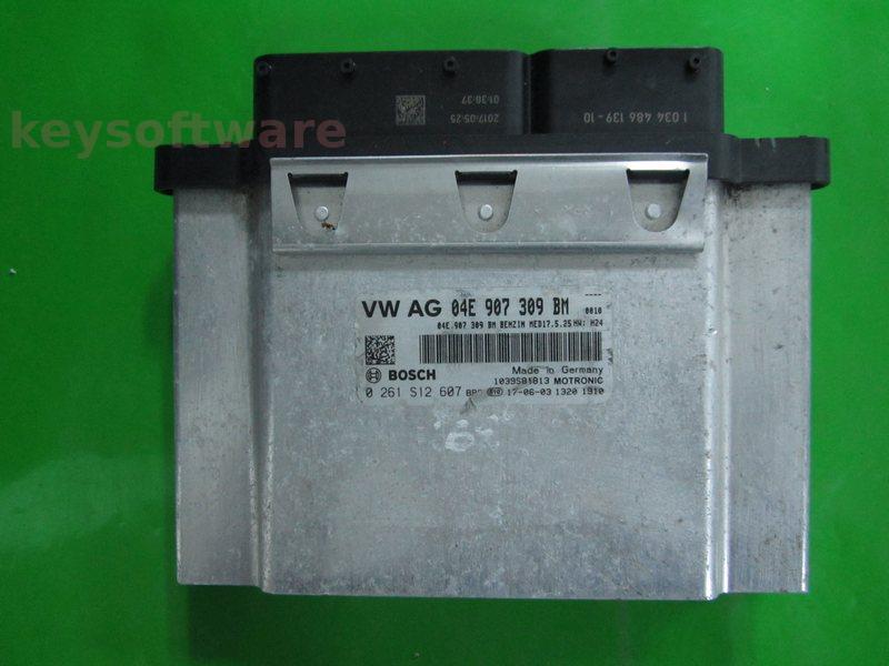 ECU Skoda Yeti 1.2 04E907309BM 0261S12607 MED17.5.25 H24