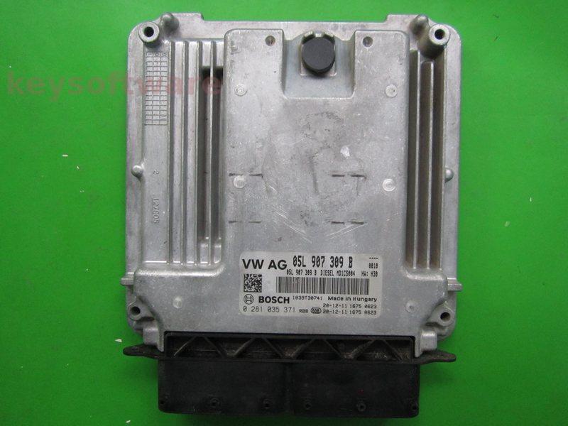 ECU Skoda Karoq 2.0TDI 05L907309B 0281035371 MD1CS004 H30