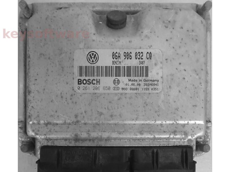 ECU Skoda Octavia 2.0 06A906032CQ 0261206650 ME7.5 {