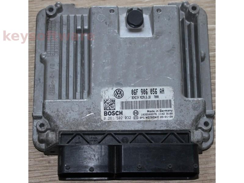ECU Skoda Octavia 1.6 06F906056AH 0261S02032 MED9.5.10 BAG {