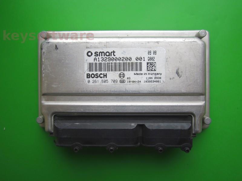 ECU Smart Fortwo 1.0 A1329000200 0261S05709 ME7.7.0