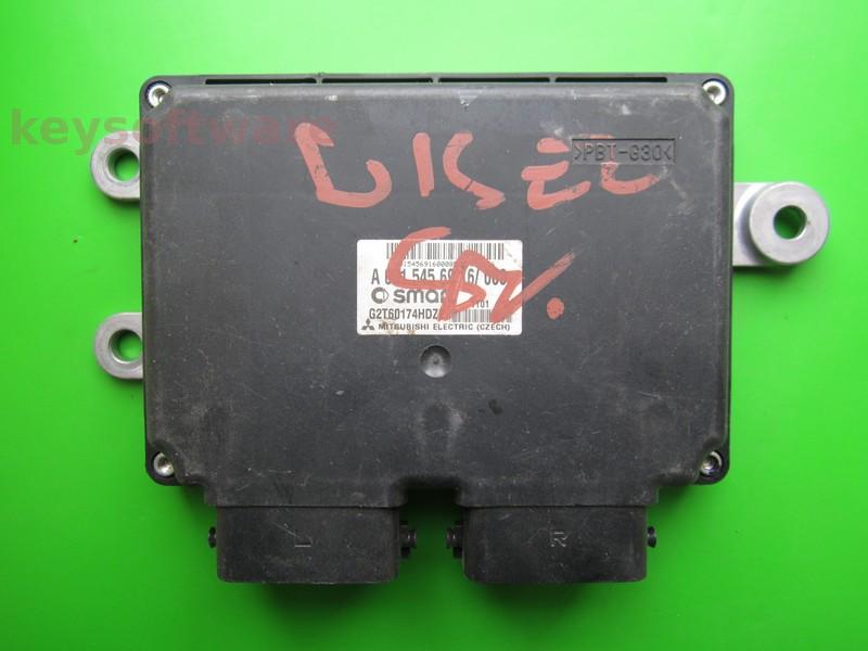 ECU Smart Fortwo 0.8 A0015456916 G2T60174HDZ ^ +