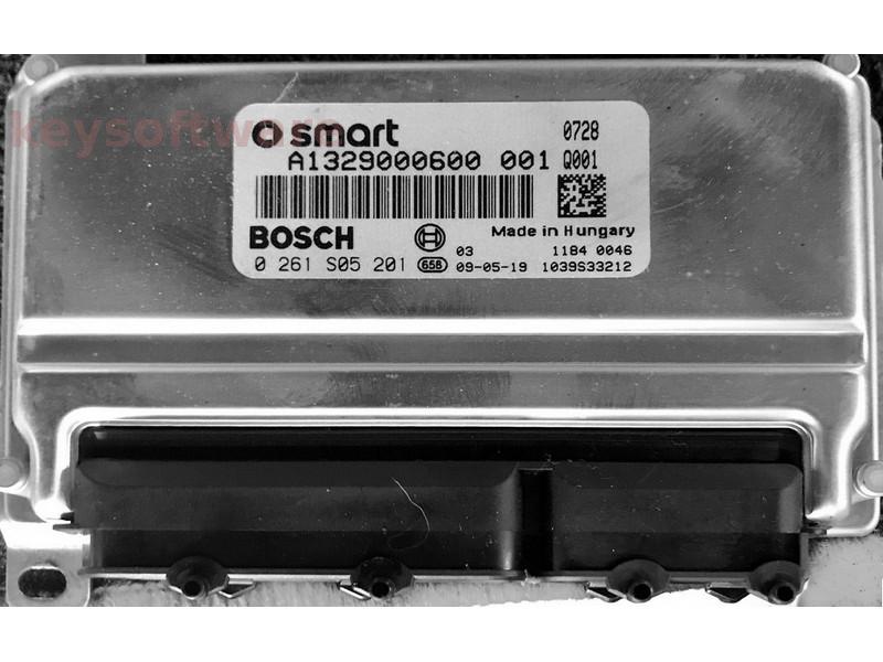 ECU Smart Fortwo 1.0 A1329000600 0261S05201 ME7.7.0 {