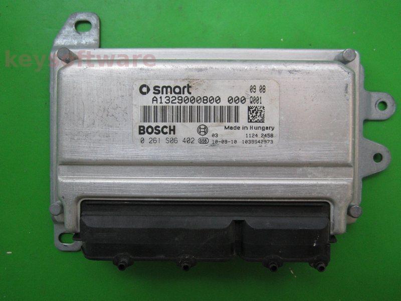 ECU Smart Fortwo 1.0 A1329000800 0261S06402 ME7.7.0