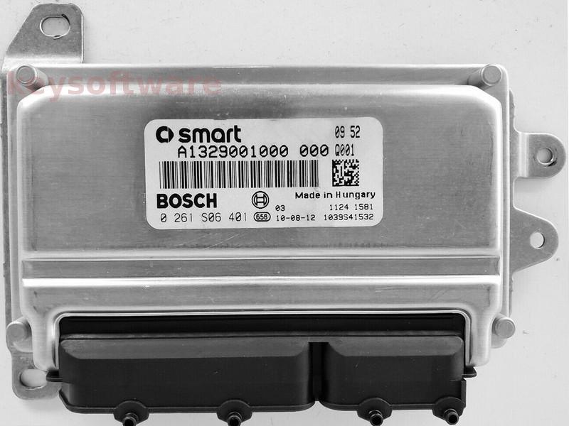 ECU Smart Fortwo 1.0 A1329001000 0261S06401 ME7.7.0 {