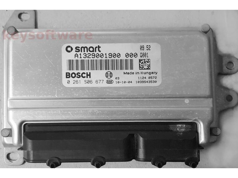 ECU Smart Fortwo1.0 A1329001900 0261S06677 ME7.7.0 {