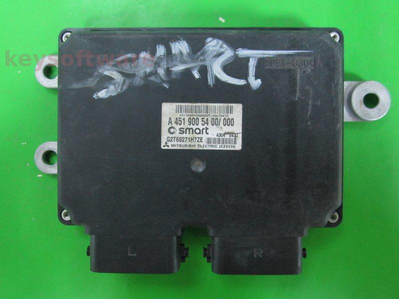 ECU Smart Fortwo 0.8 A4519005400 G2T60271H7ZE