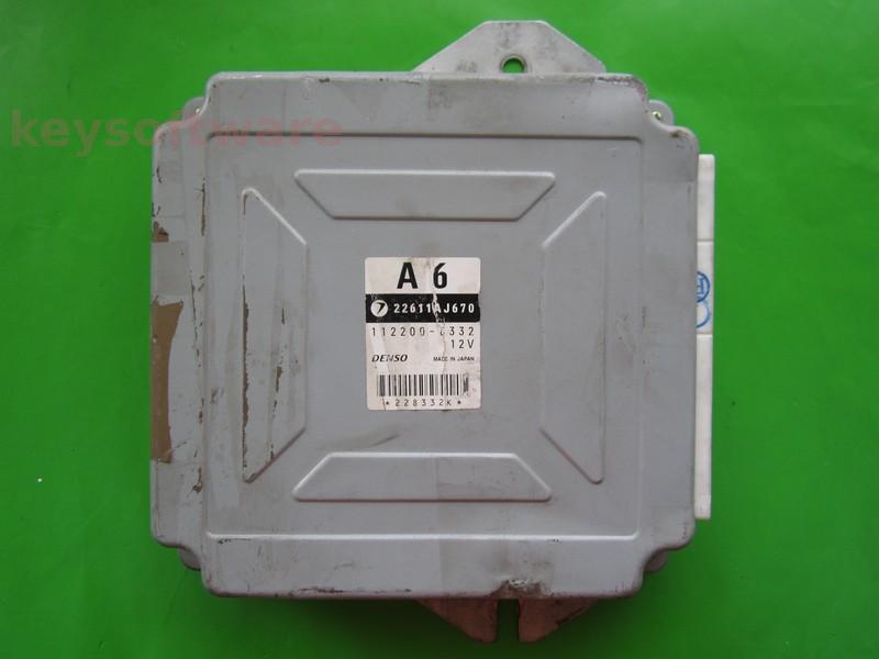 ECU Subaru Legacy 2.5 22611AJ670 112200-8332 A6