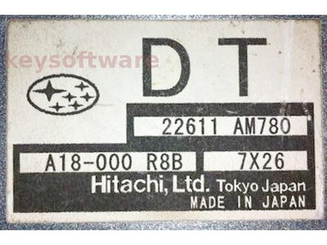 ECU Subaru Impreza 2.0 22611AM780 A18-000 R8B DT {