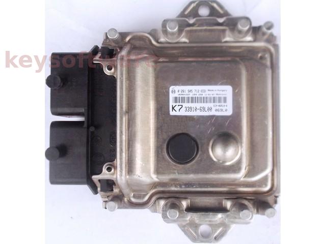 ECU Suzuki Swift 1.2 33910-69L00 0261S05712 ME17.9.6 {