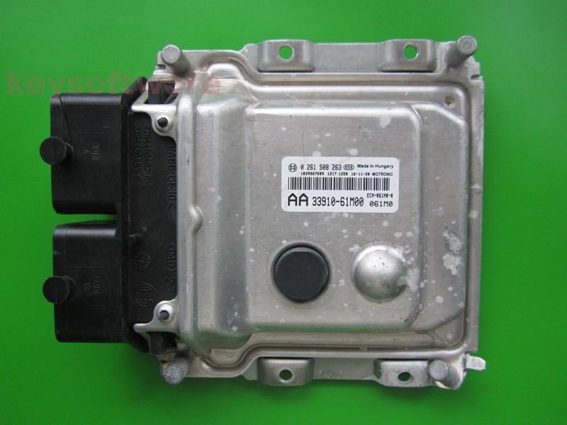 ECU Suzuki Grand Vitara 1.6 33910-61M00 0261S08263 ME17.9.61