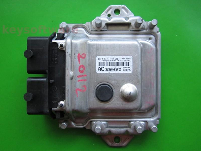 ECU Suzuki Baleno 1.2 33920-68PD1 0261S17466 ME17.9.64