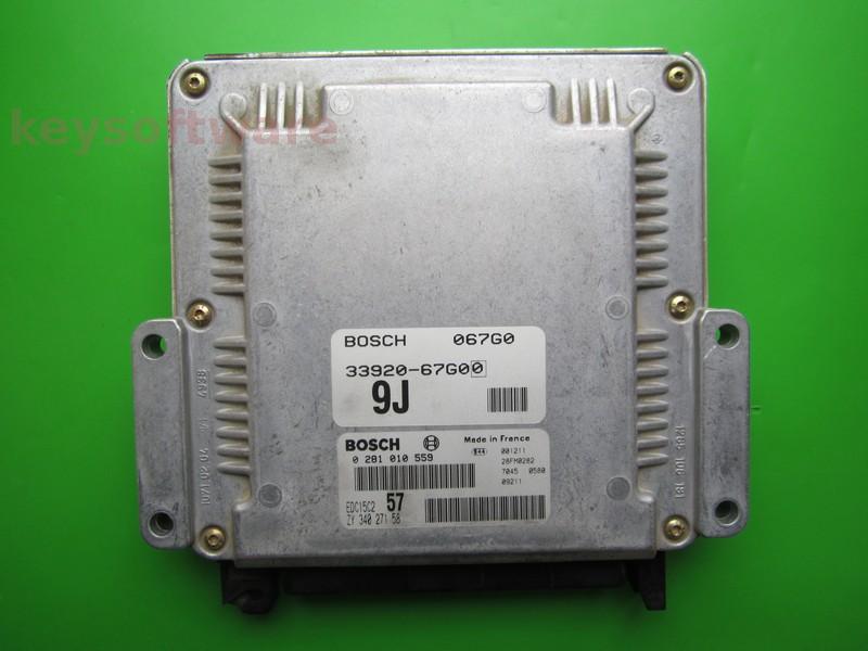 ECU Suzuki Grand Vitara 2.0HDI 33920-67G0 0281010559 IMMO OFF