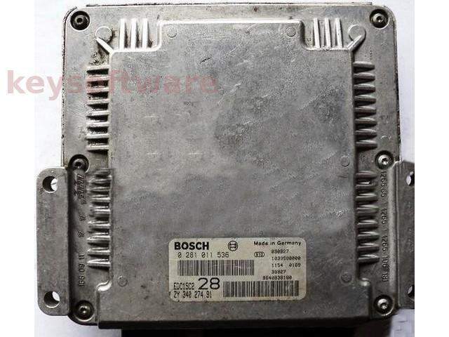 ECU Suzuki Grand Vitara 2.0HDI 33920-53J1 0281011536 EDC15C2 { +