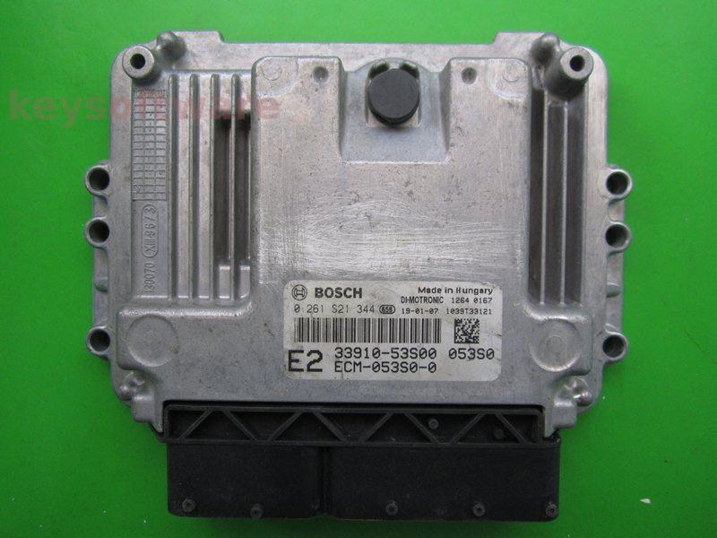 ECU Suzuki Vitara 1.0 33910-53S00 0261S21344 MED17.9.66