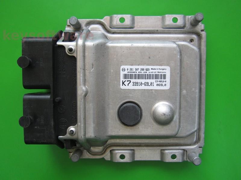 ECU Suzuki Swift 1.2 33910-69L01 0261S07288 ME17.9.6