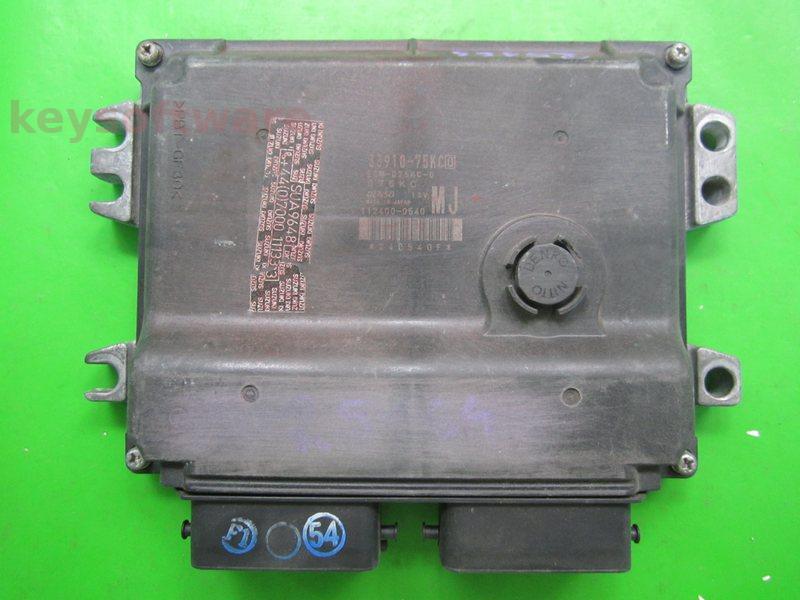 ECU Suzuki Swift 1.6 33910-75KC 112400-0540 MJ