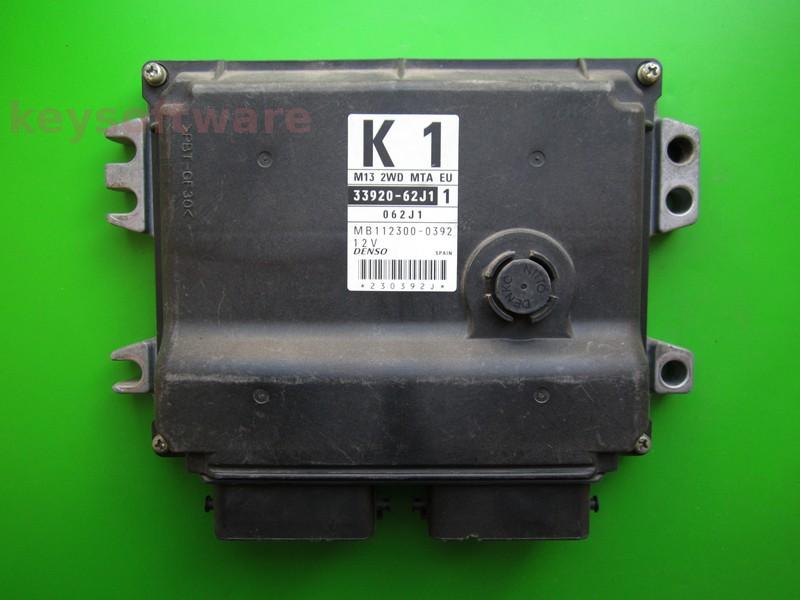 ECU Suzuki Swift 1.3 33920-62J1 MB112300-0392 K1
