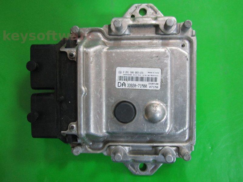 ECU Suzuki Alto 1.0 33920-71M00 0261S06683 ME17.9.6
