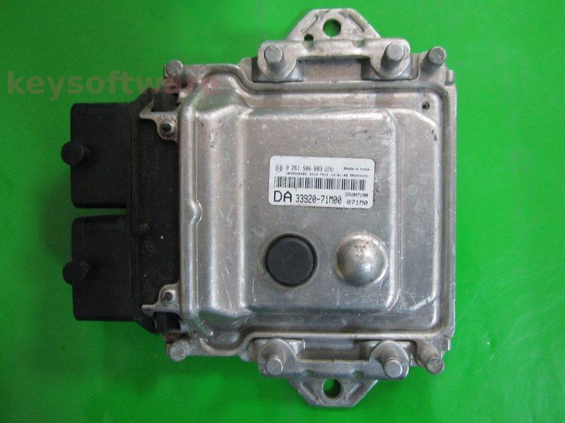 ECU Suzuki Alto 1.0 33920-71M00 0261S06683 ME17.9.6{